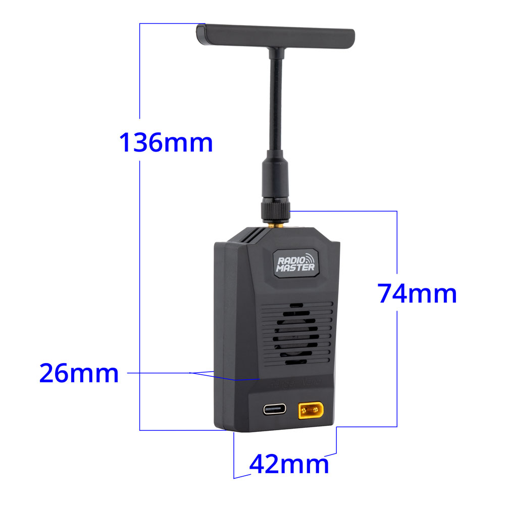 RadioMaster Ranger Nano 2.4GHz - Radiomaster Ranger 2.4Ghz Elrs Module incelemesi ve fiyatı